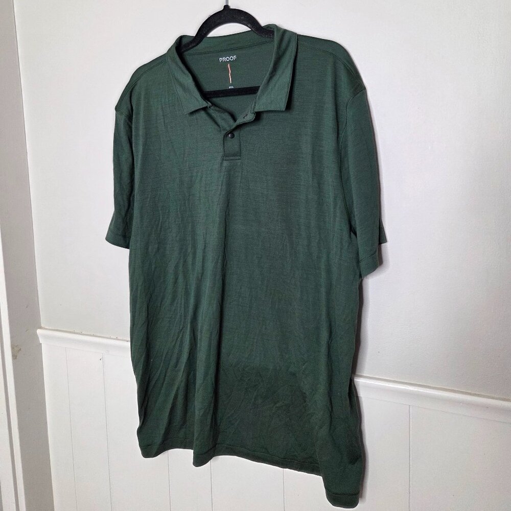 Procore Men's Dark Green Polo Shirt